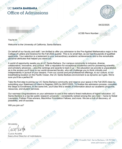 University of California, Santa Barbara - 2025