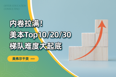 内卷拉满！美本Top10/20/30梯队难度大起底，申请别再盲目冲校