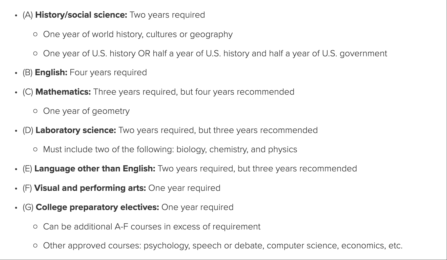 美高选课决定美本录取?这份选课指南助你赢在起跑线(图4) 美高选课决定美本录取?这份选课指南助你赢在起跑线(图4)