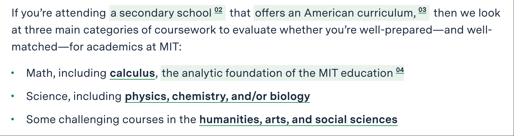 美高选课决定美本录取?这份选课指南助你赢在起跑线(图2) 美高选课决定美本录取?这份选课指南助你赢在起跑线(图2)