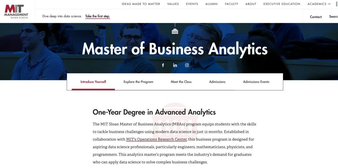 美研Business Analytics顶尖项目盘点(图2) 美研Business Analytics顶尖项目盘点(图2)