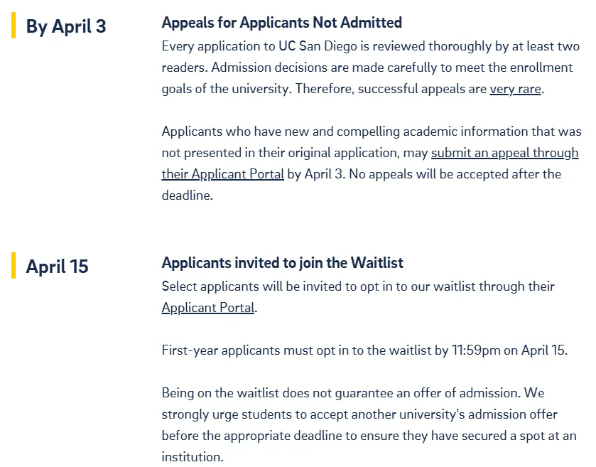 2026 UC Waitlist：吃透规则才会被捞上岸(图3)